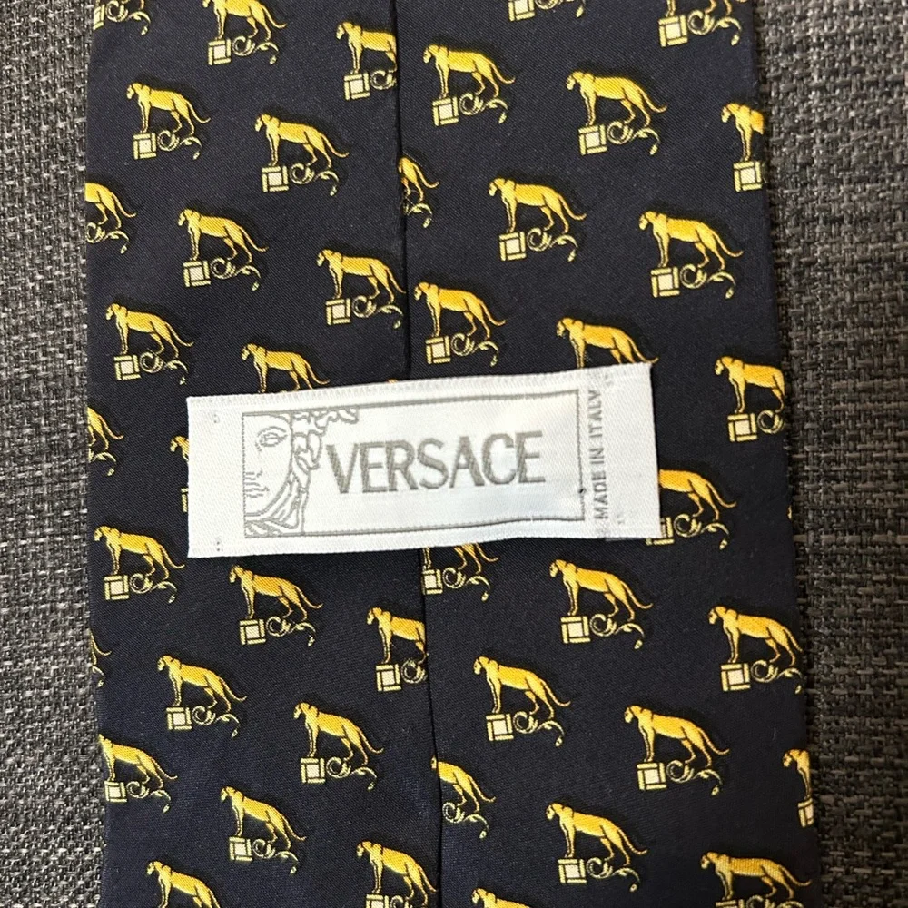 Versace tie multicolor